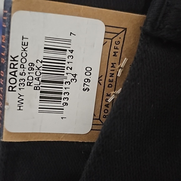 Roark Standard Slim Fit Jeans Size 34x32 NWT - Picture 4 of 7